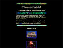 Tablet Screenshot of magicink.com